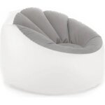 Canap� gonflable innovagoods fauteuil gonflable avec led multicolore sofa d'ext�rieur avec lumi�re t�l�command ...