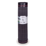 Canisse d'osier semi - synthtique - anthracite - 1, 5x3m