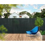 Canisse d'osier synth�tique - 1, 5 x 3 m - gris