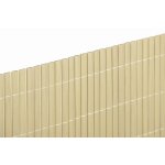 Canisse pvc double face 20mm - coloris bambou - 1, 5x3m