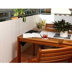Canisse pvc double face blanc 18 m - 6 rouleaux de 3 x 1, 20 m - jardideco