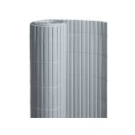 Canisse pvc double face gris 6 m - 2 rouleaux de 3 x 1, 80 m - jardideco