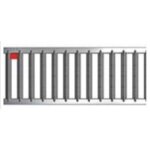 Caniveau d'extérieur à grille passerelle - acier inoxydable aco Caniveau d'extérieur à grille passerelle - acier inoxydable aco