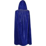 Cape a capuche unisexe wizard(170 cm bleu)