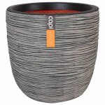 Capi jardini�re nature rib 35 x 34 cm anthracite kofz932