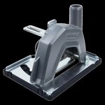 Capot d'aspiration avec glissière de guidage pour meuleuse d'angle - diamètre 115, 125 mm - wolfcraft ... Capot d'aspiration avec glissière de guidage pour meuleuse d'angle - diamètre 115, 125 mm - wolfcraft ...