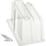 Capuchons de fermeture pour tunnel de for�age nature pvc anti - uv transparents