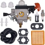 Carburateur pour debroussailleuse stihl fs91 fs91r fs111 fs89 ht102 ht103 fc91 km91 km91r km111 fs89 ...