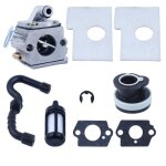 Carburateur filtre  air collecteur d 'admission kit pour stihl ms180 ms180c ms170 018 017 trononneuse ...