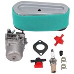 Carburateur compatible avec tondeuse autoporte 12, 5 cv briggs&stratton lmt 5 - 4993 accessoire moteur ...