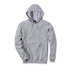 Carharrt k121 - hooded sweatshirt - heather grey - s