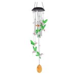Carillons eoliens solaires a oiseaux chauds carillons eoliens a couleurs changeantes avec tubes metalliques ... Carillons eoliens solaires a oiseaux chauds carillons eoliens a couleurs changeantes avec tubes metalliques ...