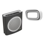 Carillon sans fi l 200m extel dibi flash soft noir Carillon sans fi l 200m extel dibi flash soft noir
