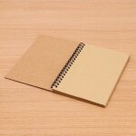Carnet de croquis a spirale a5 / a6, 50 feuilles de papier kraft, couverture rigide pour etudiants, graffiti ... Carnet de croquis a spirale a5 / a6, 50 feuilles de papier kraft, couverture rigide pour etudiants, graffiti ...