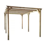 Carport voiture en bois solar ii 3 x 5 x 2. 4 Carport voiture en bois solar ii 3 x 5 x 2. 4