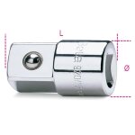 Carre augmentateur f. 1 / 2 x m. 3 / 4 920 / 16 beta 009200814 Carre augmentateur f. 1 / 2 x m. 3 / 4 920 / 16 beta 009200814