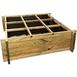 Carr potager  iris  - 90 x 90 x 27 cm