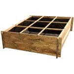 Carr potager  nigelle  - 140 x 140 x 40 cm