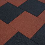 Carreaux de protection antichoc 24pcs caoutchouc 50x50x3cm noir Carreaux de protection antichoc 24pcs caoutchouc 50x50x3cm noir