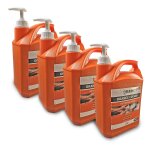 Carton savon nettoyant main, orange creme + atelier - 4x5l