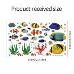 Cartoon cute little fish water plant children's room kindergarten commercial wall decoration wall stickers ... Cartoon cute little fish water plant children's room kindergarten commercial wall decoration wall stickers ...