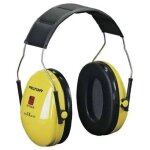 Casque antibruit de scurit - 3m - peltor h510ac - confort - jaune / noir - rglable