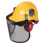 Casque de forestier