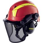 Casque de protection pour les travaux forestiers - uvex pheos forest - kit complet uvex