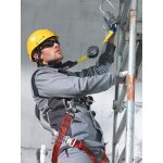Casque de protection - pour travaux en hauteur et alpinisme - jaune - uvex pheos alpine uvex