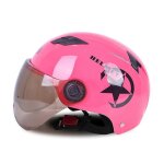 Casque de voiture electrique, scooter, velo, ouvert, demi - casquette de baseball, anti - uv, casque ...