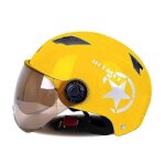 Casque de voiture electrique, scooter, velo, ouvert, demi - casquette de baseball, anti - uv, casque ...