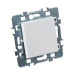 Casual m�canisme va - et - vient + cache blanc + support m�tal debflex