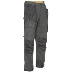 Caterpillar pantalon de travail trademark slim 1810015 - gris fonc - 48 - jambes standards