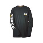 Caterpillar tee - shirt bannire manches longues - 1510034 - noir - s