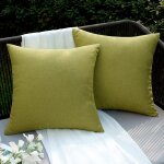 Cauc - taie d'oreiller extrieure impermable en polyester doux avec surface hydrofugfe housse de coussin ...