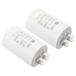 Cbb60 25uf condensateur de démarrage, 2pcs ac 450v 4 broches 50 / 60hz cylindre fond pour machine à laver, ... Cbb60 25uf condensateur de démarrage, 2pcs ac 450v 4 broches 50 / 60hz cylindre fond pour machine à laver, ...