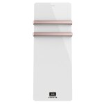 Cecotec sche - serviettes lectrique en cristal ready warm 9870 crystal towel, 850 w, deux crochets ...