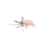 Cecotec ventilateur de plafond energysilence 3600 vision nude. 50 w, diamtre 92 cm, lampe, 3 vitesses, ...