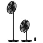 Cecotec ventilateur sur pied et de bureau energysilence 555 2in1 smart xl. 55 w, 16  de diamtre, 5 pales, ...