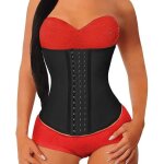 Ceinture amincissante pour femmes, ventre plat, corset amincissant en latex, entra�neur de taille, v�tement ...