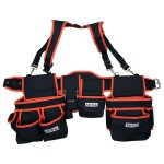 Ceinture porte - outils avec bretelles polyester 128 cm yato