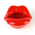 Cendrier a lvres de dessin anim en cramique, artisanat cratif, mignon, dcoration de maison, ornements ...