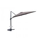 Cesare chocolat : parasol déporté, rectangulaire de 3x4m , rotatif a 360 Cesare chocolat : parasol déporté, rectangulaire de 3x4m , rotatif a 360