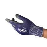 Cfrx - hyflex 11 - 561 gants anti - coupures ultrafins, enduction nitrile rsistante  l'abrasion, gants ...