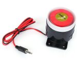 Cfux - 12v 120db mini sirne filaire pour gsm systme de scurit d'alarme alarme accessoires sirne ...