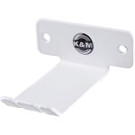 Cfux - 16311 support mural pour casque blanc pur en tôle d'acier pour casque supra - auriculaire Cfux - 16311 support mural pour casque blanc pur en tôle d'acier pour casque supra - auriculaire