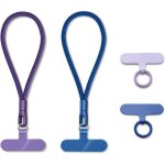 Cfus - lot de 2 chanes pour tlphone portable, bracelet telephone courts, universelles cordon telephone ...