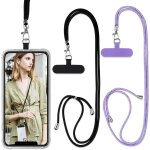 Cfus - 2 pices cordon telephone portable, tour de cou tlphone universelle avec patch rglable ...