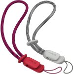 Cfus - 2 pices cordons avec dragonnes a main pour couple, pour tlphone portable, cl, usb, lecteur ...