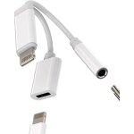 Cfux - adaptateur jack lightning vers 3. 5mm casque et chargeur connecteur ecouteurs pour apple pour ... Cfux - adaptateur jack lightning vers 3. 5mm casque et chargeur connecteur ecouteurs pour apple pour ...